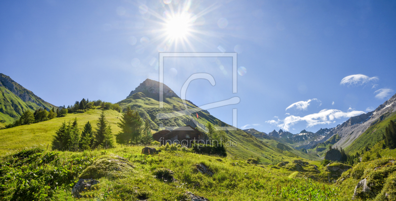 frei wählbarer Bildausschnitt für Ihr Bild auf Leinwand