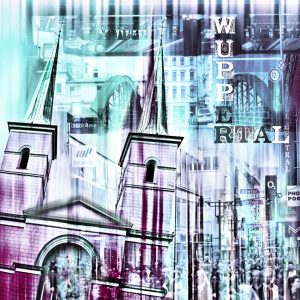 Bild-Nr: 10856099 Wuppertal Skyline Collage Erstellt von: Galerie-Fotoeffekt