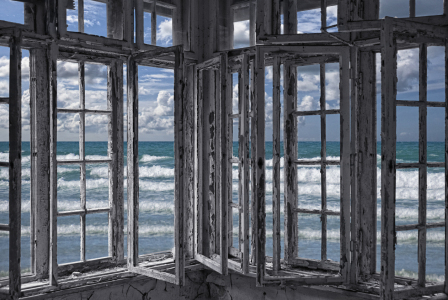 Bild-Nr: 11405674 the ocean is coming to take it away  ha ha Erstellt von: Vereinigung-Emotional-Expressionisten