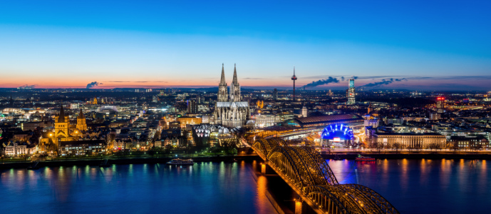 Bild-Nr: 11630265 Köln Skyline Panorama Erstellt von: euregiophoto
