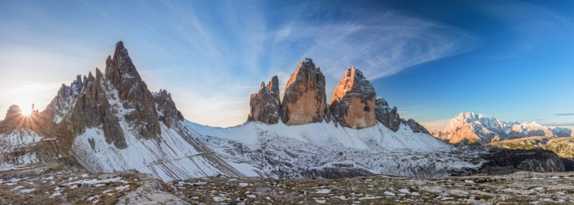 Bild-Nr: 11665670 Tre Cime of the Dolomites Erstellt von: Dieter Dieter Meyrl