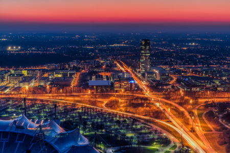 Bild-Nr: 11735540 München nach Sonnenuntergang Erstellt von: TF-Photography