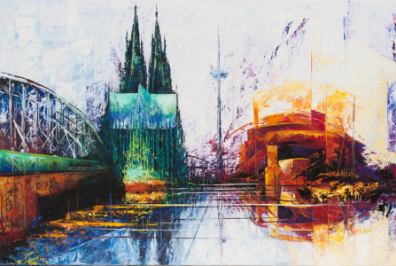 Bild-Nr: 11807518 Kölner Dom Skyline 1 Erstellt von: Renate Berghaus