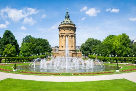Bild-Nr: 11813694 Mannheimer Wasserturm im Sommer Erstellt von: eyetronic