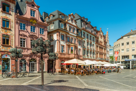 Bild-Nr: 12000432 Marktplatz Mainz 43 Erstellt von: Erhard Hess