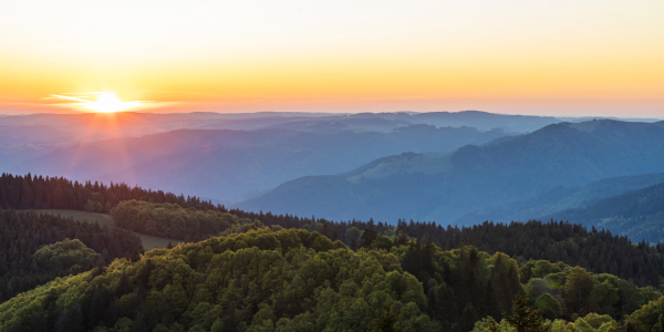 Bild-Nr: 12234511 Sonnenaufgang am Schauinsland im Schwarzwald Erstellt von: dieterich