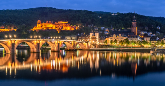 Bild-Nr: 12594200 Heidelberg am Abend Erstellt von: Achim Thomae