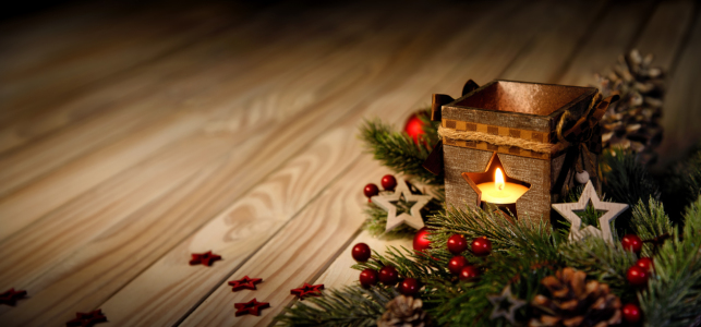 Bild-Nr: 12637673 Adventshintergrund mit Laterne Erstellt von: Smileus