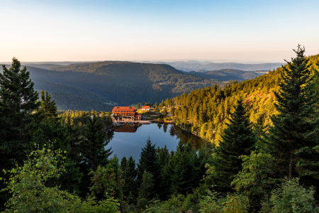 Bild-Nr: 12667180 Mummelsee mit dem Berghotel im Schwarzwald Erstellt von: dieterich
