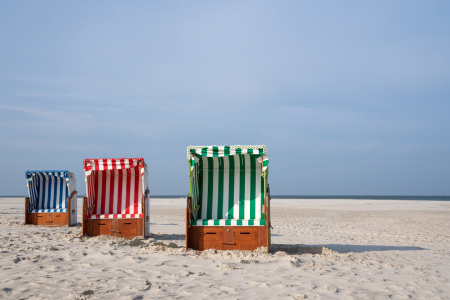 Bild-Nr: 12699201 Nordsee - Strandkörbe auf Amrum 1 Erstellt von: alfotokunst