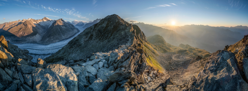Bild-Nr: 12711092 Sonnenaufgang am Eggishorn Erstellt von: eyetronic