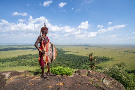 Bild-Nr: 12734952 Massai Krieger in der Masai Mara Erstellt von: eyetronic