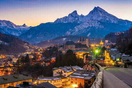 Bild-Nr: 12765145 Berchtesgaden mit Watzmann Erstellt von: Martin Martin Wasilewski