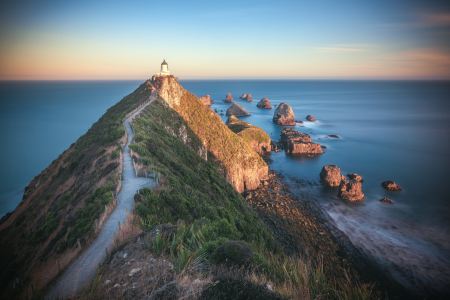 Bild-Nr: 12777465 Neuseeland Nugget Point Sonnenuntergang Erstellt von: Jean Claude Castor