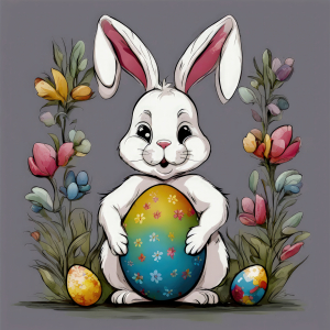 Bild-Nr: 12797373 Der Osterhase kommt KI Erstellt von: XYRIUS