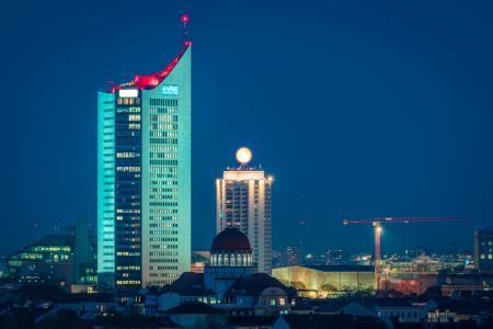 Bild-Nr: 12797966 Leipzig bei Nacht Erstellt von: Martin Martin Wasilewski
