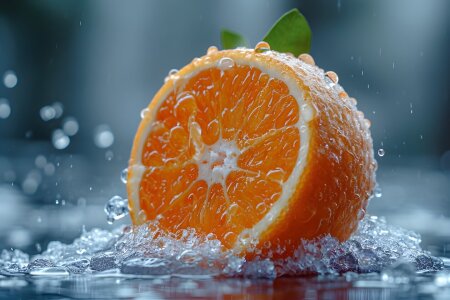 Bild-Nr: 12800032 Frische Orange KI Erstellt von: Heike  Hultsch