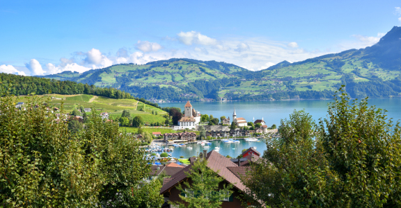 Bild-Nr: 12818031 Hafenblick Spiez am Thunersee Erstellt von: SusaZoom