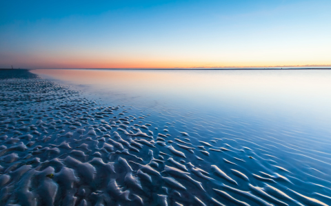 Bild-Nr: 12823755 Wattenmeer im Abendlicht Erstellt von: Fotofilter