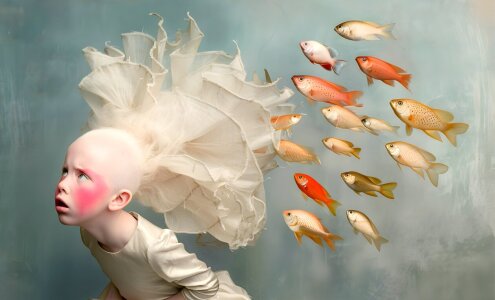 Bild-Nr: 12836577 Ich bin keine Koralle KI Erstellt von: Heike  Hultsch