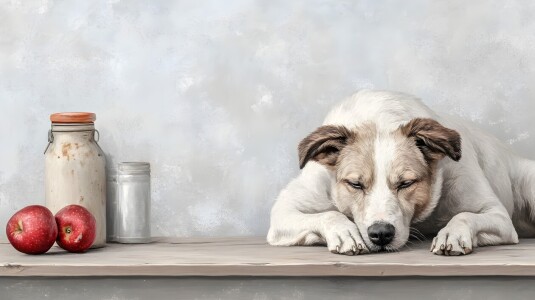 Bild-Nr: 12840998 Stillleben Hund 1 Erstellt von: Heike  Hultsch