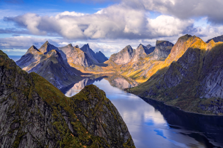 Bild-Nr: 12846141 Reinefjord Lofoten Norwegen Erstellt von: Achim Thomae