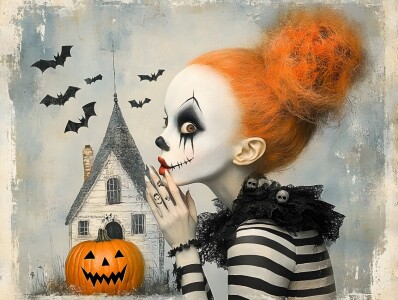 Bild-Nr: 12848086 Halloween 6 KI Erstellt von: Heike  Hultsch