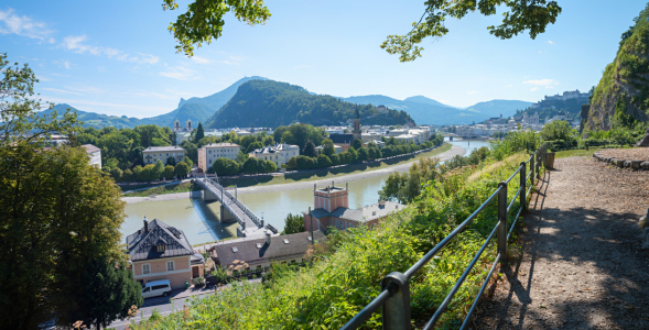 Bild-Nr: 12867531 Blick vom Mönchsberg auf die Salzach Erstellt von: SusaZoom
