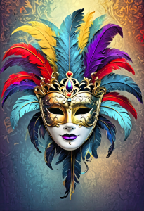 Bild-Nr: 12871336 Fasching KI Erstellt von: XYRIUS