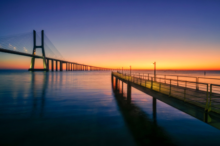 Bild-Nr: 12872644 Vasco da Gama Brücke Lissabon Portugal Erstellt von: Achim Thomae
