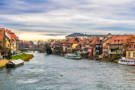 Bild-Nr: 12873022 Blick auf die Altstadt von Bamberg vom Alten Ratha Erstellt von: Sandra Höfer