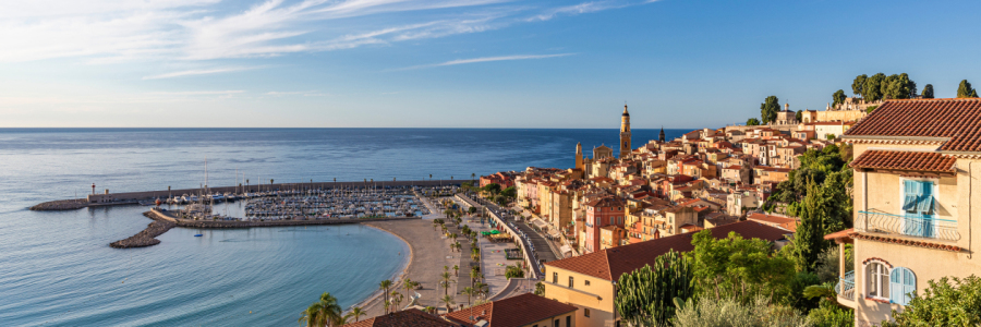 Bild-Nr: 12880685 Panorama Menton in Frankreich Erstellt von: dieterich