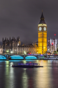 Bild-Nr: 12908275 LONDON Nächtlicher Blick auf Big Ben Erstellt von: Melanie Viola