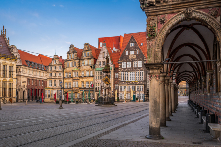 Bild-Nr: 12908591 Marktplatz und Roland in Bremen Erstellt von: Mapics