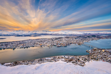 Bild-Nr: 12908951 Winter in Tromso in Norwegen Erstellt von: Mapics