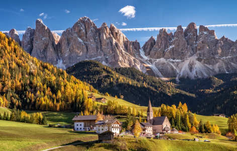 Bild-Nr: 12909634 Herbst im Villnößtal Südtirol Erstellt von: Achim Thomae