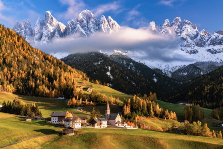 Bild-Nr: 12909874 Herbst im Villnößtal Südtirol Erstellt von: Achim Thomae