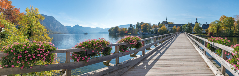 Bild-Nr: 12910375 Brücke zur Insel Ort im Traunsee Erstellt von: SusaZoom