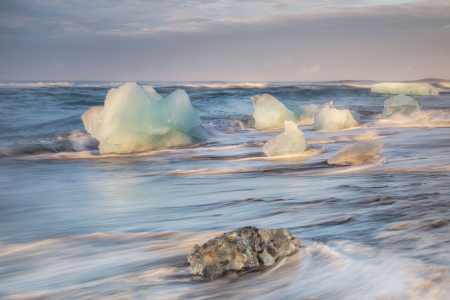 Bild-Nr: 12910583 Jökulsarlon im Morgenlicht Erstellt von: Daniela Beyer