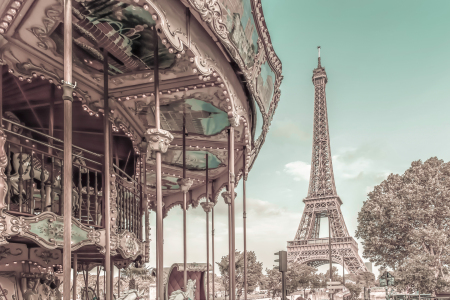 Bild-Nr: 12912078 Typisch Paris - urbaner Vintage-Stil Erstellt von: Melanie Viola