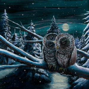 Bild-Nr: 12915055 Eulen im Schnee Erstellt von: SchmidtArt