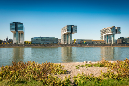 Bild-Nr: 12916741 Kranhäuser am Rhein in Köln Erstellt von: Martin Martin Wasilewski