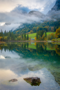 Bild-Nr: 12916752 Herbstabend am Hintersee in Ramsau Erstellt von: Martin Martin Wasilewski
