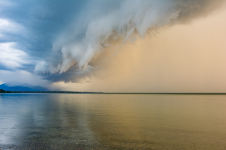 Bild-Nr: 12917626 Gewitter über dem Chiemsee Erstellt von: Martin Martin Wasilewski
