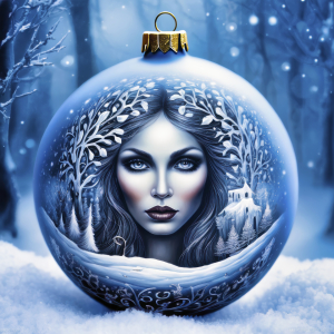 Bild-Nr: 12921328 Lady Winter KI Erstellt von: XYRIUS