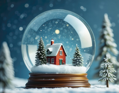 Bild-Nr: 12921343 Weihnachtskugel KI Erstellt von: XYRIUS