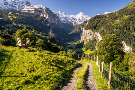 Bild-Nr: 12926556 Lauterbrunnental Berner Oberland Erstellt von: Achim Thomae