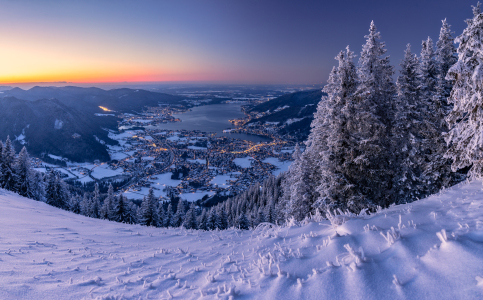 Bild-Nr: 12930346 Winter am Tegernsee Erstellt von: Achim Thomae