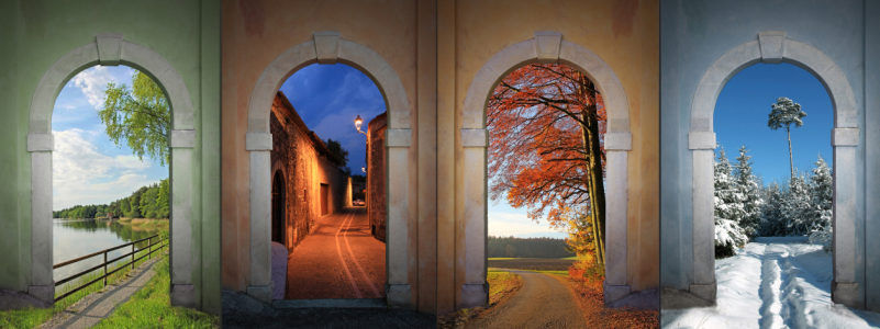 Bild-Nr: 12933421 Collage Vier Jahreszeiten III Erstellt von: SusaZoom