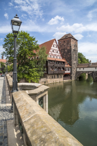 Bild-Nr: 12935225 NÜRNBERG Blick von der Maxbrücke zum Henkersteg Erstellt von: Melanie Viola